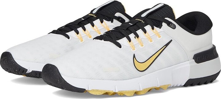 Nike Golf Next Nature Men's Cross Training Shoes White/Topaz Gold/Black/Pure Platinum : 7 M, Textile
