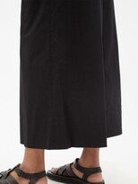Thumbnail for your product : Merlette New York Sargent Cotton-blend Twill Wide-leg Trousers - Black