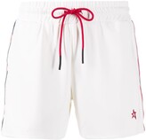 Thumbnail for your product : Perfect Moment logo-embroidered Tennis Shorts