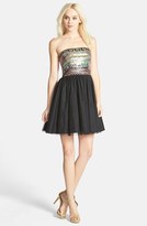 Thumbnail for your product : Aidan Mattox Aidan by Sequin Fit & Flare Dress