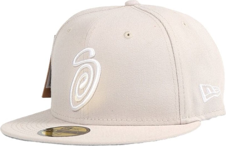 Stussy x New Era 59FIFTY Curly S cap - ShopStyle Hats