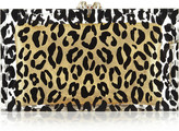 Thumbnail for your product : Charlotte Olympia Leopard Pandora Perspex clutch