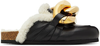 J.W.Anderson Black Chain Loafers