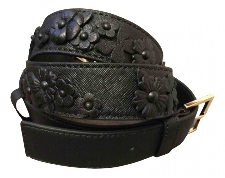 Kate Spade Black Leather Belts - ShopStyle