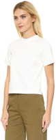 Thumbnail for your product : Alexander Wang T by Open Back Short Sleeve Top