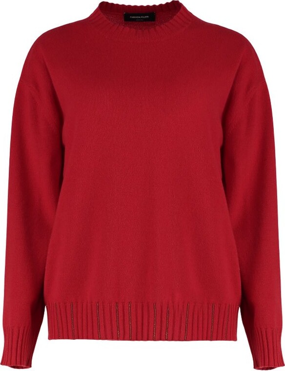 Fabiana Filippi Long-Sleeved Crewneck Jumper