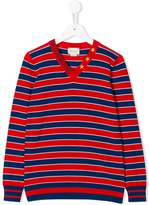 Thumbnail for your product : Gucci Kids stripe knitted sweater