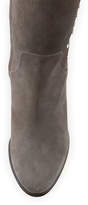 Thumbnail for your product : Jimmy Choo Harlem Suede Studded Over-the-Knee Boot