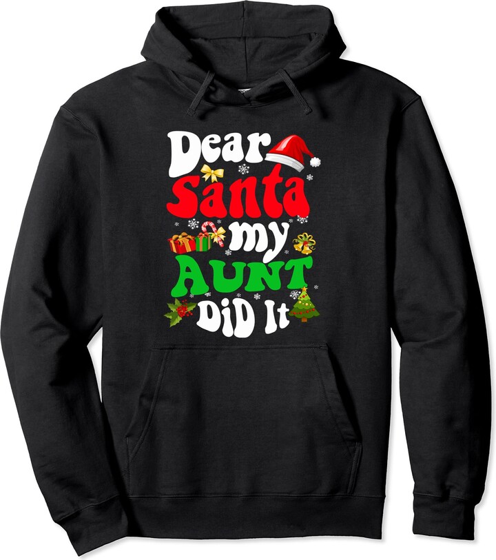 Funny Dear Santa My Aunt Did It Xmas Gift Ideas Funny Dear Santa My