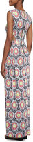 Thumbnail for your product : T-Bags 2073 T Bags Cutout Medallion Print Maxi Dress