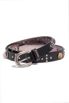 Thumbnail for your product : GUESS Skinny Belt with Stud and Stone Embellishment