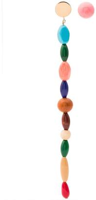 Jacquemus multi-coloured Les Perles beaded earrings