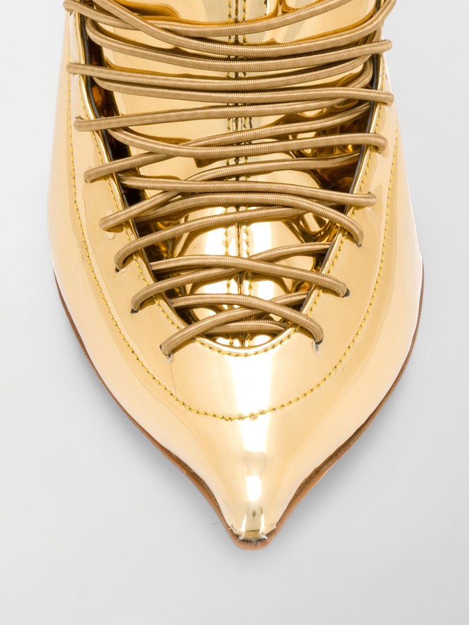 y project thigh high boots