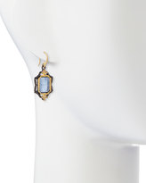 Thumbnail for your product : Armenta Old World Emerald-Cut Kyanite Earrings with Diamonds