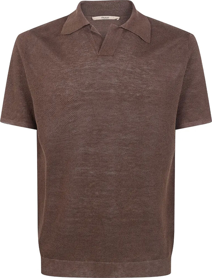 Nuur polo-collar T-shirt