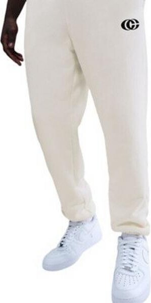 Nike Caitlin Clark Fleece Cuffed Basketball Basketball Joggers Large Sail/Black Regular