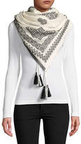 Thumbnail for your product : Weekend Max Mara Aladino Printed Linen-Blend Scarf