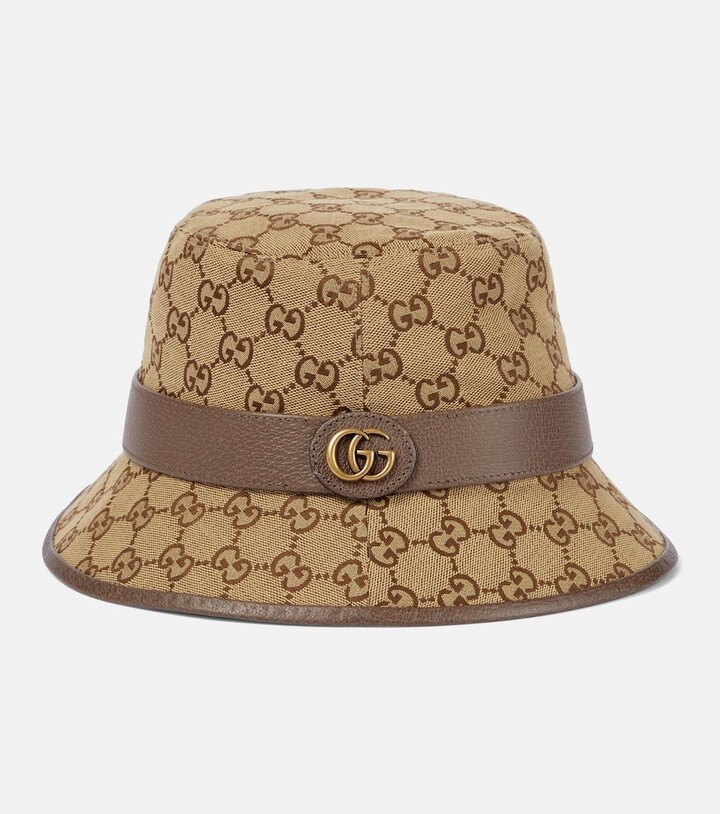 Gucci GG canvas bucket hat - ShopStyle