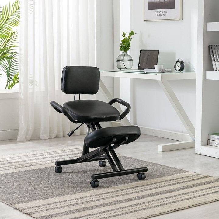LivEditor Ergonomic Kneeling Chair for Posture Correct, Bad Backs Pain