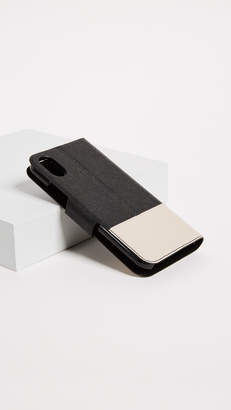 Kate Spade Leather Wrap Folio iPhone X / XS Case