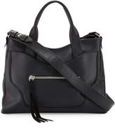 Thumbnail for your product : Elizabeth and James Andie Leather Satchel Bag, Black
