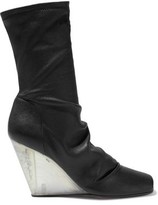 rick owens mens wedge boots