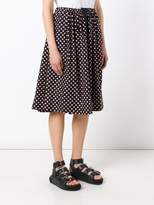 Thumbnail for your product : Comme des Garcons Girl polka dot midi skirt
