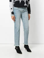 Thumbnail for your product : One Teaspoon raw hem slim fit jeans