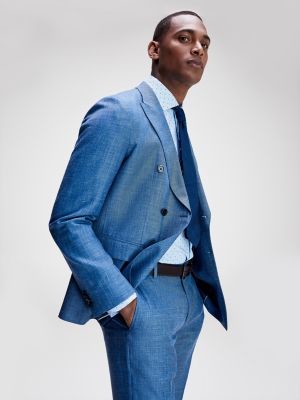 Tommy Hilfiger Blue Suits For Men 