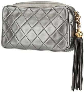 Chanel Pre Owned 1992 Tassel Quilted Crossbody Bag