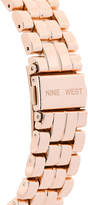 Thumbnail for your product : Nine West NW/2196 Rose Gold-Tone Crystal Watch