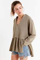 Thumbnail for your product : Urban Outfitters Cameron Peplum Tunic Top