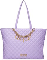 Thumbnail for your product : Versace Jeans Couture Purple Charms Tote