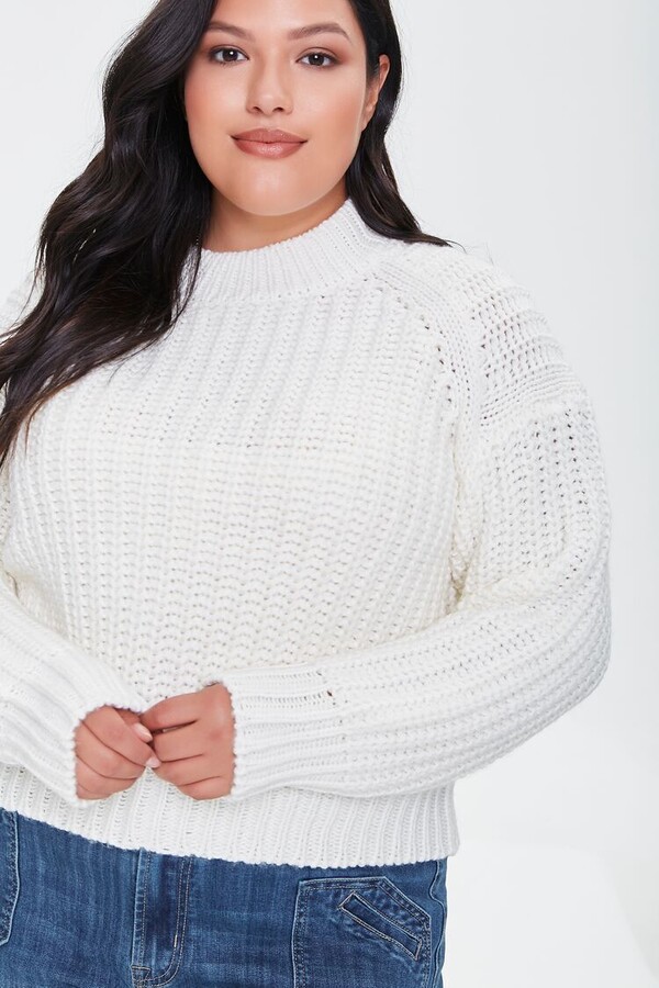 plus size chunky sweater