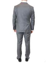 Thumbnail for your product : Lubiam Drop 7 Pinstripe Wool Suit
