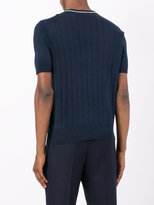 Thumbnail for your product : Ballantyne shortsleeved ribbed jumper