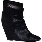 Pony-style Calfskin Ankle Boots 