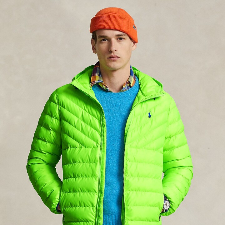Ralph Lauren Neon Packable WaterRepellent Jacket ShopStyle