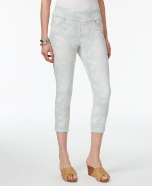 Style&Co. Style & Co Style & Co Petite Ella Printed Cropped Boyfriend Jeans, Created for Macy's