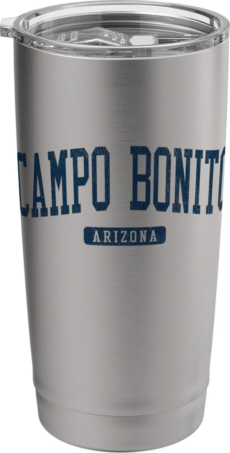 Jim Shorts - Campo Bonito Arizona T-shirts & Tees Campo Bonito Arizona AZ College University Style Blue Stainless Steel Insulated Tumbler