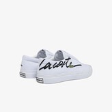 Thumbnail for your product : Lacoste Women's Jump Serve Lace Canvas Logo Signature Sneakers