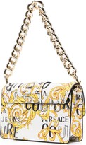 Thumbnail for your product : Versace Jeans Couture Baroque buckle printed shoulder bag