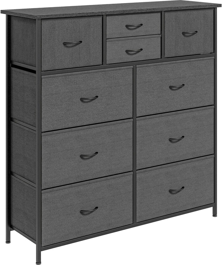 Chest of Drawers 10 Drawer Storage Organizer Unit with Steel