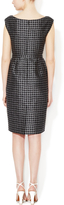 Thumbnail for your product : Prada Wool Belted Houndstooth Dress