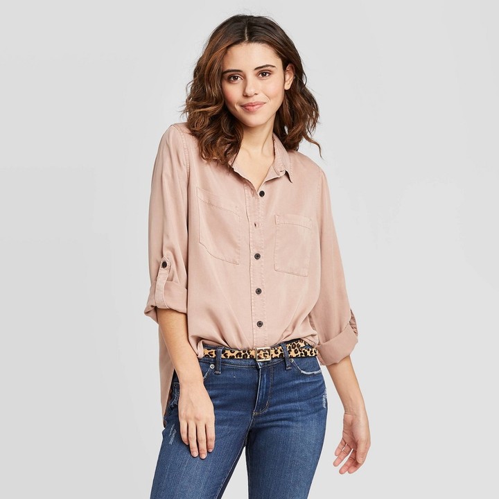 Universal Thread Women's Long Sleeve ButtonDown Shirt Universal