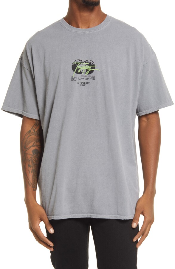 Topman Men's Globe Print Graphic Tee - ShopStyle T-shirts
