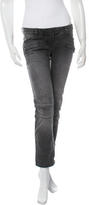 Thumbnail for your product : Balmain Straight-Leg Moto Jeans w/ Tags