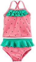 Thumbnail for your product : Carter's 2-Pc. Strawberry Swimsuit, Baby Girls