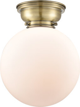 Three Posts Chippewa 1-Light 10" Flush Mount