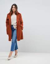 Thumbnail for your product : ASOS Curve DESIGN Curve classic trench coat